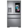 fingerprint resistant stainless steel samsung french door refrigerators rf23m8570sr 64 1000