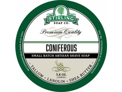 Stirling Coniferous mýdlo na holení