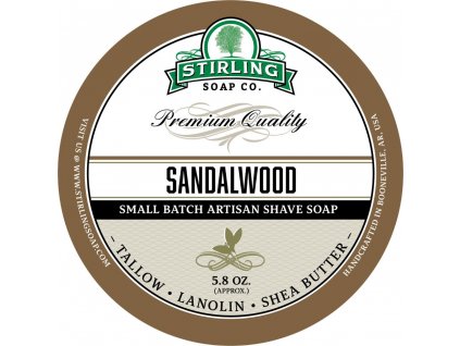 Stirling Sandalwood mýdlo na holení