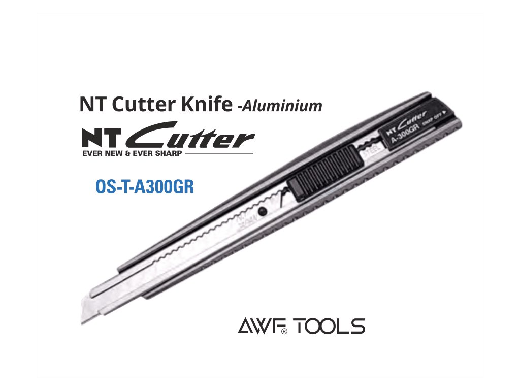 Řezací odlamovací nůž na fólie OS-T-A300GR NT Cutter Knife