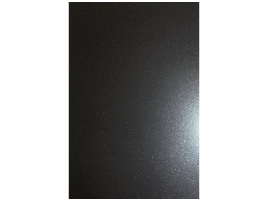 Černá Medium metalická perleť lesklá wrapping fólie Grafityp EX95