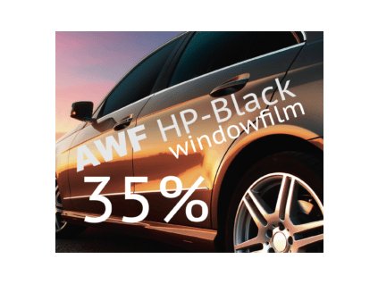 35% autofólie AWF HP-BLACK protisluneční