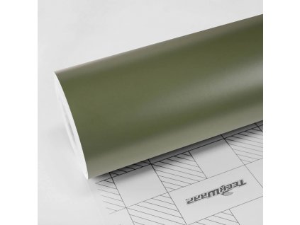 Zelená matná Military wrapping fólie TeckWrap Military Green CM09