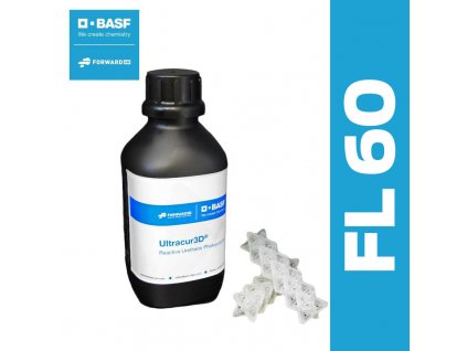 BASF Ultracur3D FL 60 Flexible Resin flexibilní transparentní 1kg