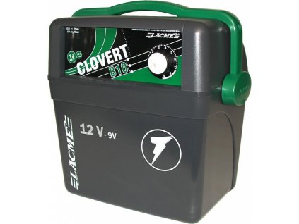 Akumulátorový zdroj CLOVERT B10, 1J 12V (9V) pro elektrický ohradník