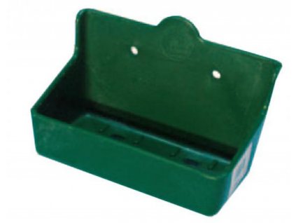 Držák lizu plastový zelený, pro liz 2 kg