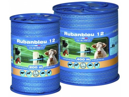 Elektrická páska RUBAN BLEU 12 mm pro elektrický ohradník
