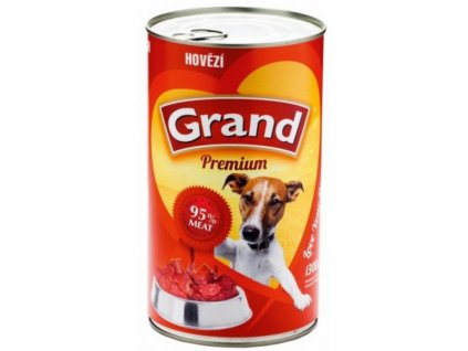 GRAND Premium s hovězím masem - 1300g