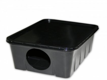 Box deratizační plastový na myši a potkany, 19 x 14,5 cm