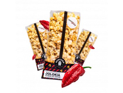 Jolokia chilli popcorn