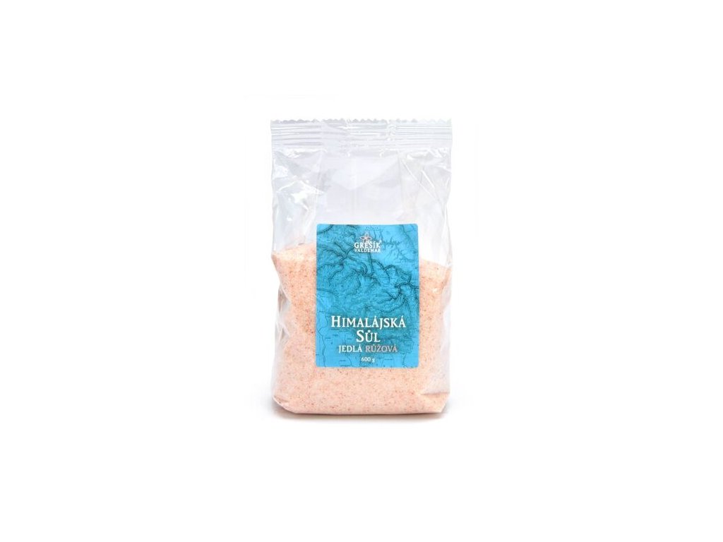 Sůl Himalájská jedlá růžová 600 g