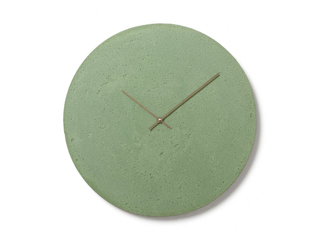 CL500707 Zelené nástěnné hodiny