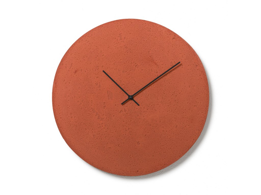 CL500612 Červené nástěnné hodiny