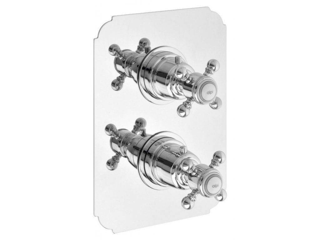 SASSARI podomítková sprchová termostatická baterie, 1 výstup, chrom