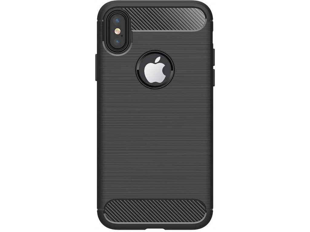 Pouzdro Carbon iPhone XR (Černé)