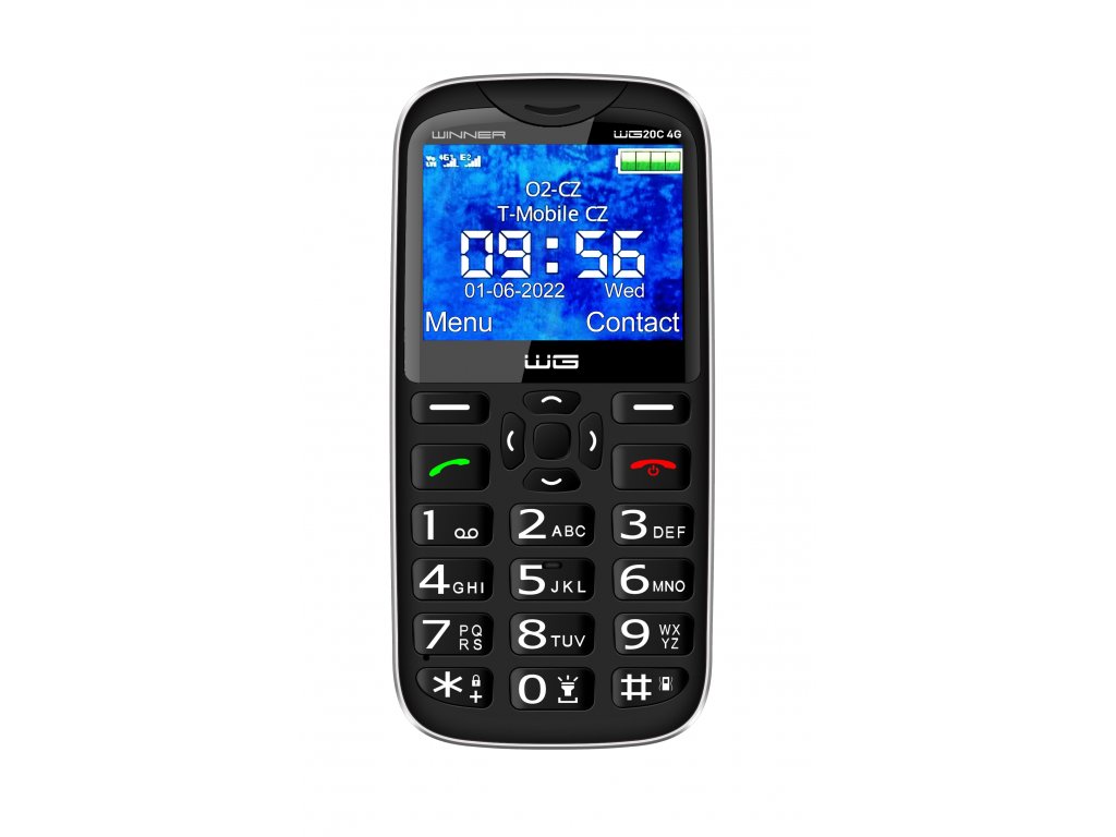 Mobilní telefon WG20C/černý