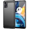 Pouzdro Carbon Motorola Moto E32s 4G/Moto G22 4G (Černé)