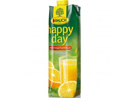 Džus Rauch Happy Day 100% pomeranč s dužinou 1 l