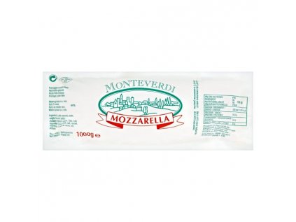 Mozzarella Monteverdi del Carlo blok 1 kg
