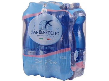 Voda S. Benedetto neperlivá 6x 1,5 l