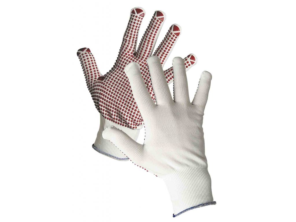 Pracovní rukavice pletené povrstvené GANNET