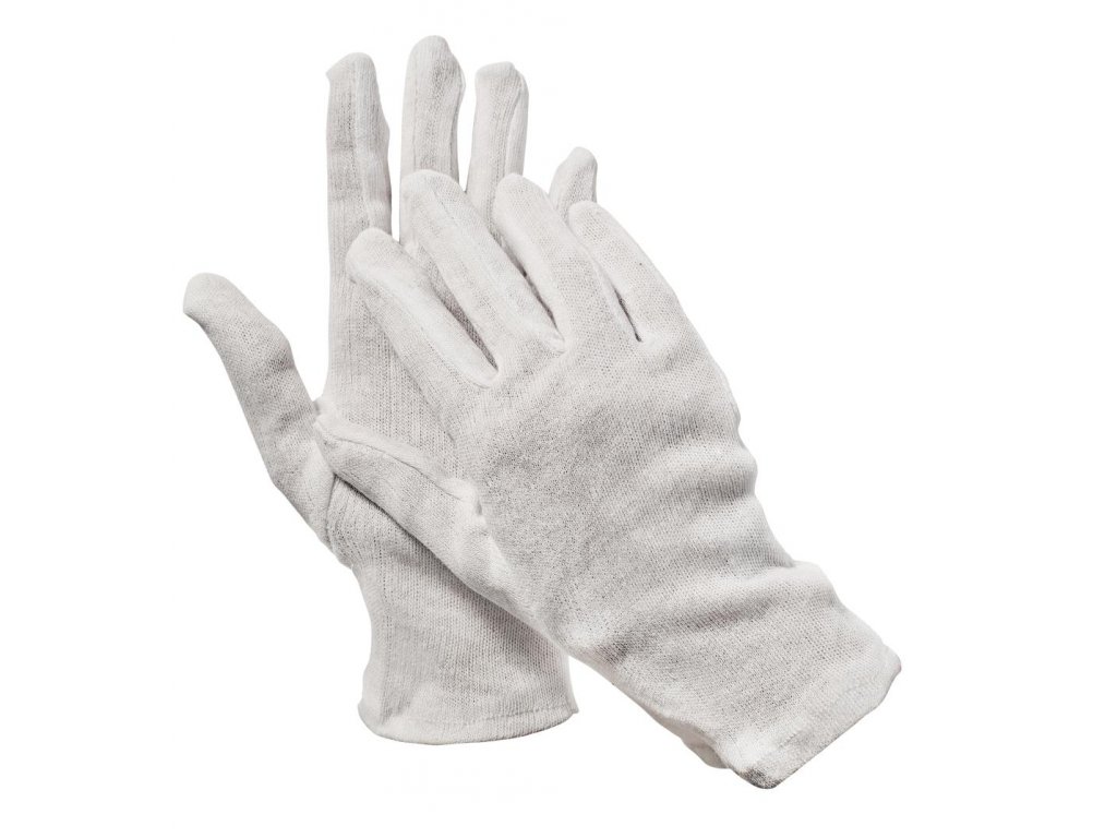 Pracovní rukavice textilní šité KITE