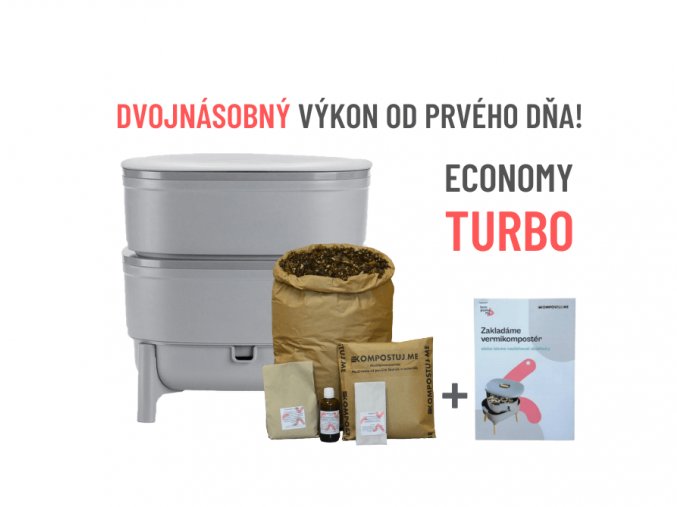 vermikompostér economy turbo kompostujme