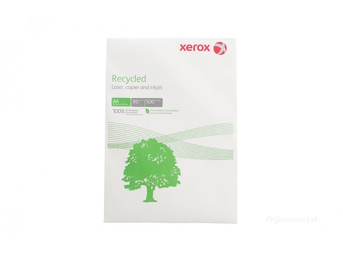 recyklovany papier xerox recycled