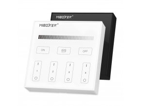 Mi-Light RF Nástěnný dálkový ovladač pro jednobarevné LED pásky, 4-kanálový
