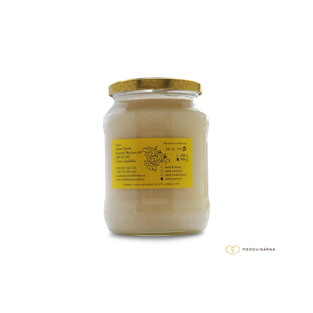 Včelí farma Nosek - Med květový pastový - 1 kg