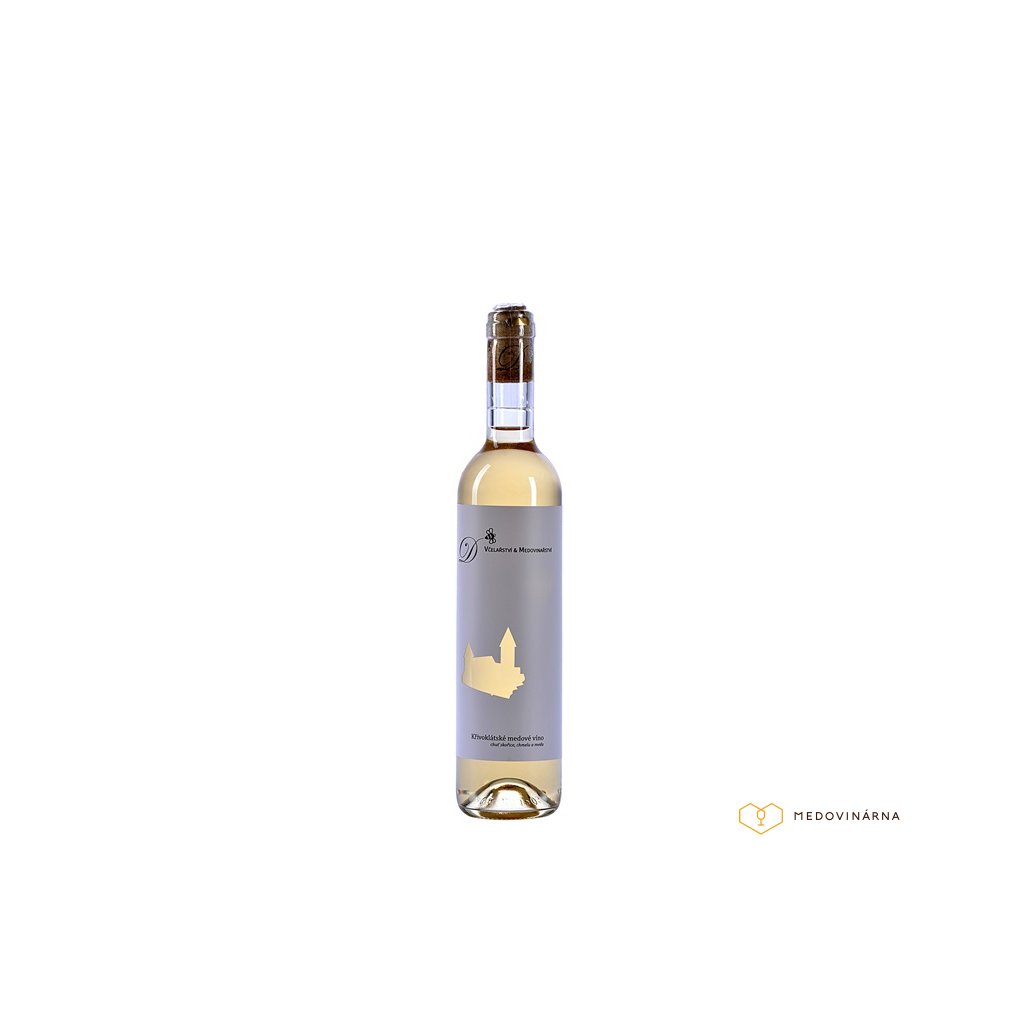 Dvořák - Včelařství a medovinařství - Křivoklátské medové víno - 0,5 l  11,2%, sklo