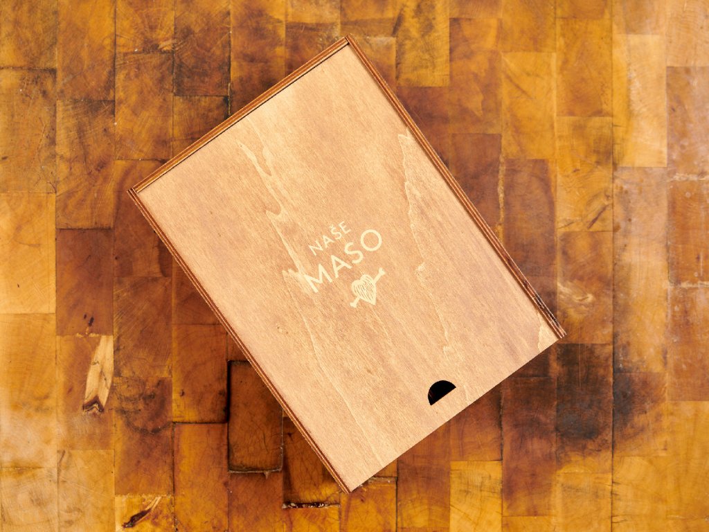 dárková krabice dřevěná 1