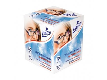 Čisticí ubrousky na brýle Linteo - 50 ks