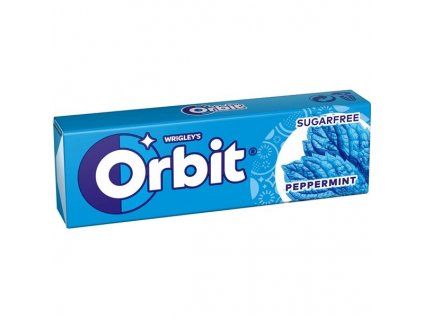 Žvýkačky Orbit Peppermint, 14 g