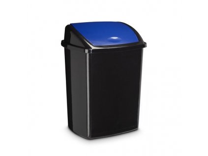 Opadkový koš na tříděný odpad CEP - 50 l, různé barvy (Barva Moddrý)