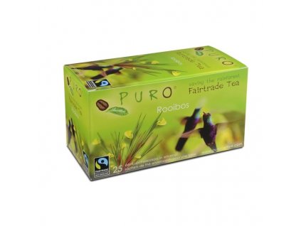 Bylinný čaj Puro - Rooibos, Fair trade, 25x 1,5 g
