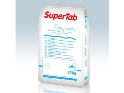 Sůl regenerační tabletová 25 kg Supertab - paletový odběr 1 tuna