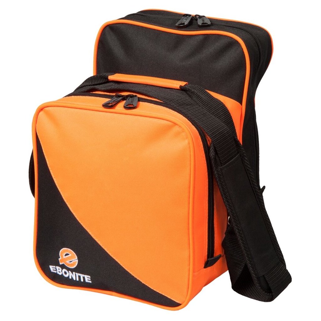 bowlingová taška na 1 kouli, compact, oranžová