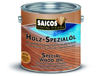 Saicos olej na terasy (Barva 0180 černá průhledná , Objem 2,5l)