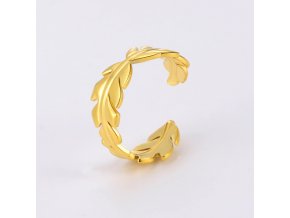 5071 5 prsten pirka ve zlate barve