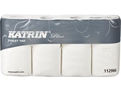 8rolí - Toaletní papír - malé role, KATRIN 112966, 2V, cel