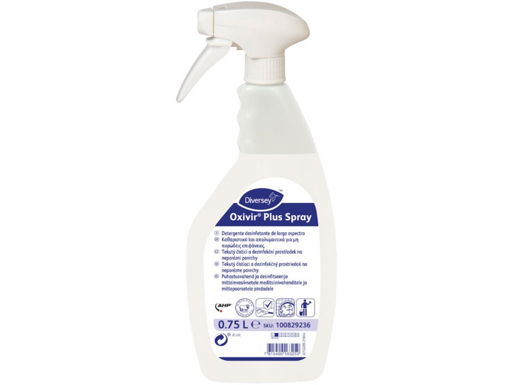 OXIVIR Plus Spray 750 ml Dezinfekčný sprej