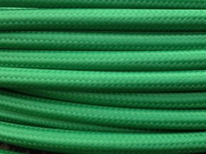 kabel 3 x 0,75mm tmavě zelený