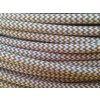 Textilní kabel 2 x 0,75mm béžovo bílý CIKCAK