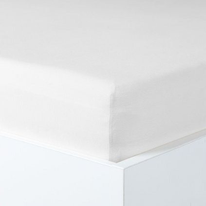 Napínací prostěradlo MAKO JERSEY MAXI s elastanem bílá (Velikost 90-100x200-220 cm)