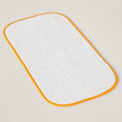 Dětský ručník Veba LOTA bílá se žlutou lemovkou (Velikost 30x50 cm)