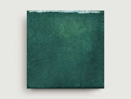 clay obklady 10x10 jednobarevne leskle retro handmade imitace koupelny kuchyne emerald 02