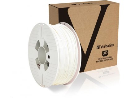 VERBATIM 3D Printer Filament PLA 2.85mm ,126m, 1kg white (OLD model 55277 )