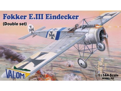 1/144 Fokker E.III Eindecker (double set)