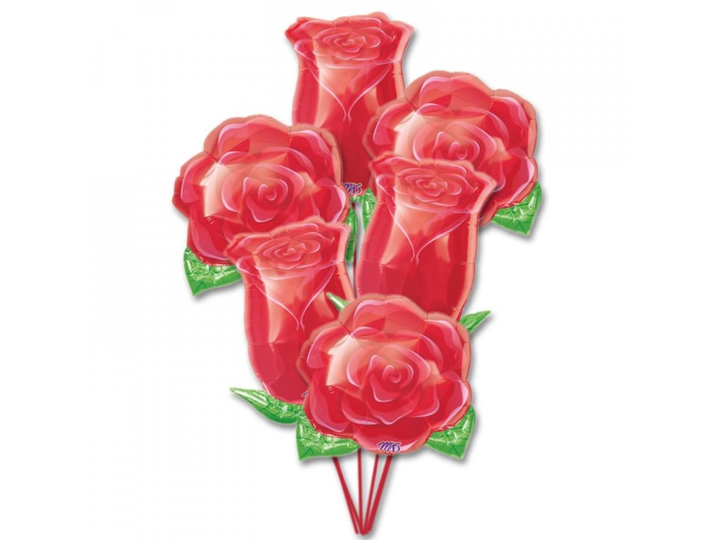 Red Roses Balloon Bouquet 645182